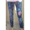 JEANS ONADO BLEU REVERSIBLE FLEUR