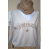 PULL BEIGE LA VIE EN ROSE SCANDAL