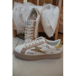 Sneakers Femme Gold