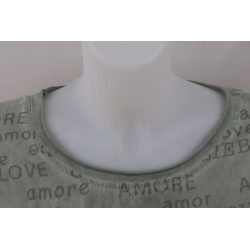 TEE-SHIRT AMOUR SEQUIN