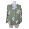 BLOUSE FLOWER GAZE DE COTON