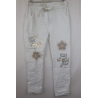 PANTALON FLOWER FROISSE