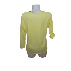 TEE-SHIRT COEUR JAUNE