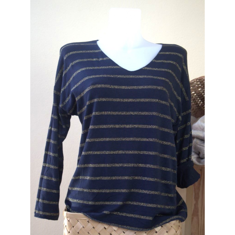 PULL NOEMIE BLEU NUIT