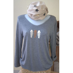 PULL BELLA GRIS