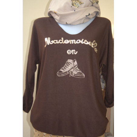 PULL M.E.B CHOCOLAT